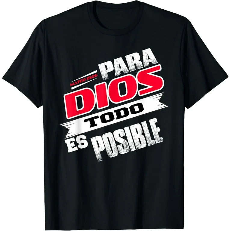 Camisas con Frases Cristianas